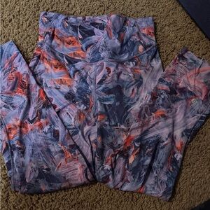 lululemon athletica Multicolor Capris